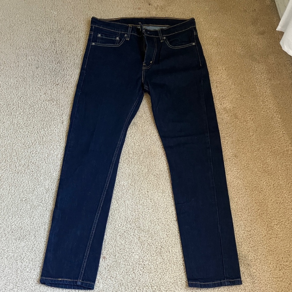 Levi's Strauss 510 Skinny Leg Jean Dark Blue Size 31x 30